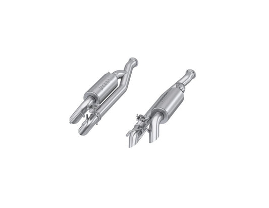 MBRP S5601304 19-23 Mercedes-Benz G63 4.0TT V8 T304 SS 2.5in Pre-Axle Cat-Back Exhaust Dual Split Quad Side