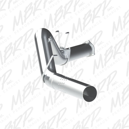 MBRP S62530PLM F-250/350/450 6.7 L 5in Filter Back Single Side Exit No Muffler AL