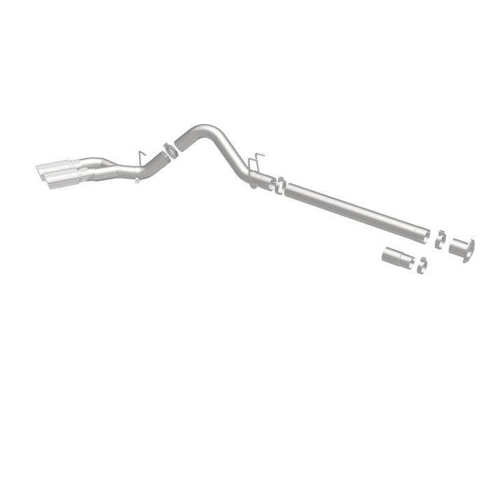 Magnaflow 17873 MagnaFlow 08-17 Ford F-250/F-350/F-450 4.6L/6.7 DPF-Back SS 4in Dual Single Passenger Side Rear Exit