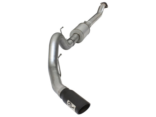 aFe 49-03069-B Atlas Exhausts 4in Cat-Back Aluminized Steel Exhaust Sys 2015 Ford F-150 V6 3.5L (tt) Black Tip