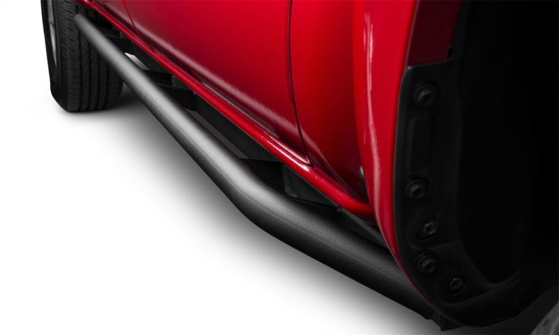 N-Fab TST16CC-TX Trail Slider Steps 16-20 Toyota Tacoma Crew Cab All Beds - SRW - Textured Black