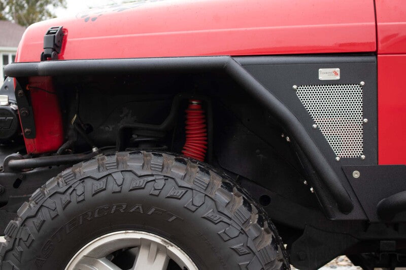 Fishbone Offroad FB23239 97-06 Jeep Wrangler Front Fenders Paintable Mesh Upgrade
