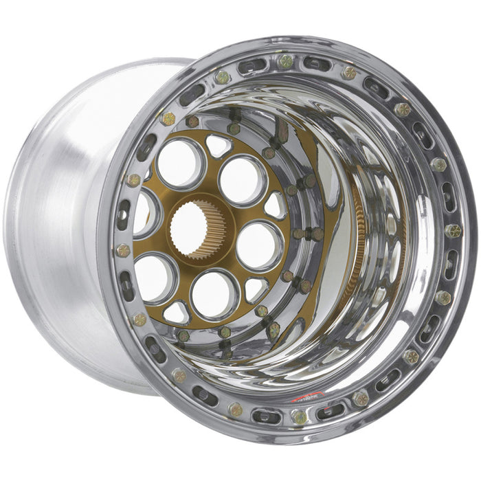 Weld Racing WEL735-51535 15x15 42 Spline 5in BS Inner Bead-Loc