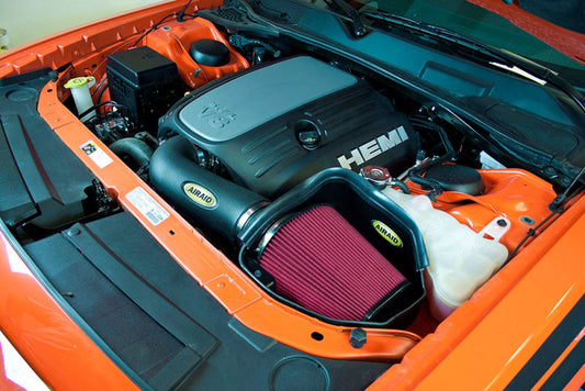 Airaid 350-318 11-14 Dodge Charger/Challenger MXP Intake System w/ Tube (Oiled / Red Media)