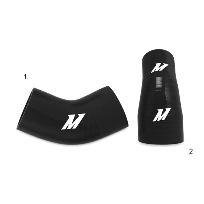 Mishimoto MMICP-EVO-01LBK 01-07 Mitsubishi Lancer Evolution 7/8/9 Black Lower Intercooler Pipe Kit