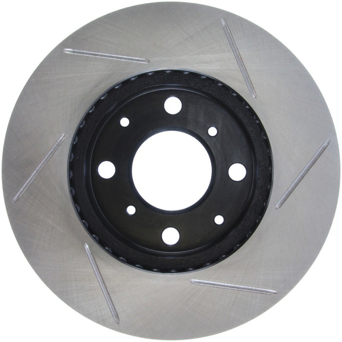 Stoptech 126.40023SR StopTech Power Slot 93-00 Honda Civic DX w/ Rr Drum Brakes Front Right Rotor