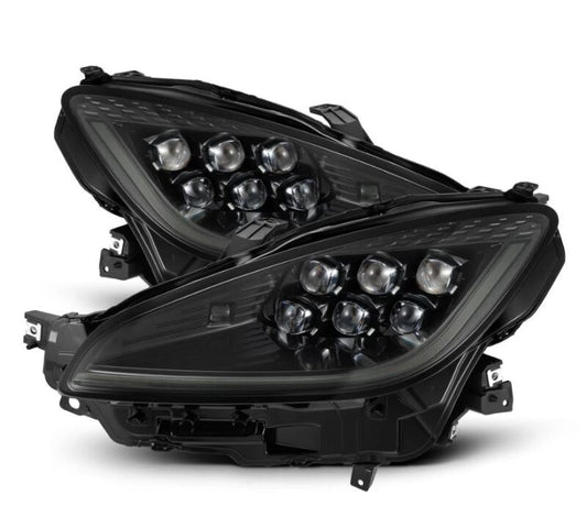 AlphaRex 880875 21-23 Toyota GR86 / Subaru BRZ NOVA-Series LED Projector Headlights - Alpha Black