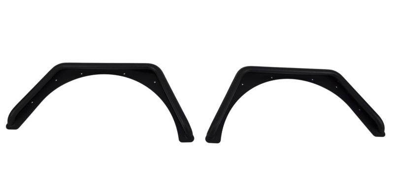 Fishbone Offroad FB23029F 97-06 Jeep Wrangler TJ Steel Tube Fenders Front 3In Flare - Blk Textured Powdercoat