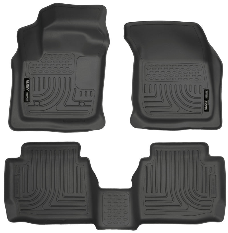 Husky Liners 99751 13-16 Ford Fusion WeatherBeater Combo Black Floor Liners
