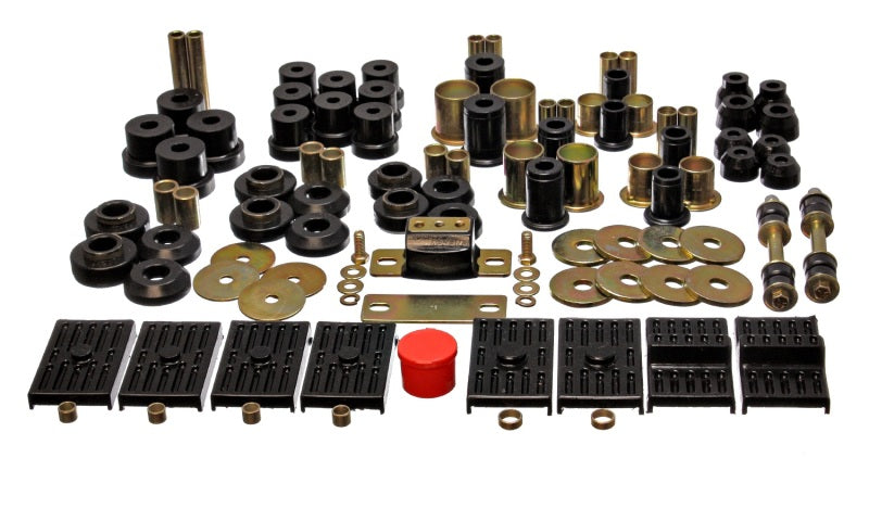 Energy Suspension 3.18117G 76-79 Firebird / 75-79 Nova Black Hyper-flex Master Bushing Set