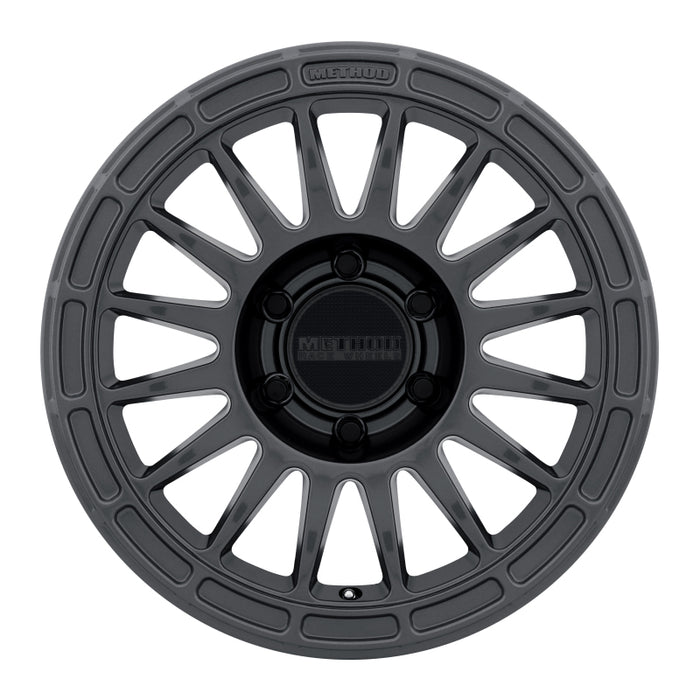 Method Wheels MR31477560525 Method MR314 17x7.5 +25mm Offset 6x5.5 106.25mm CB Matte Black Wheel