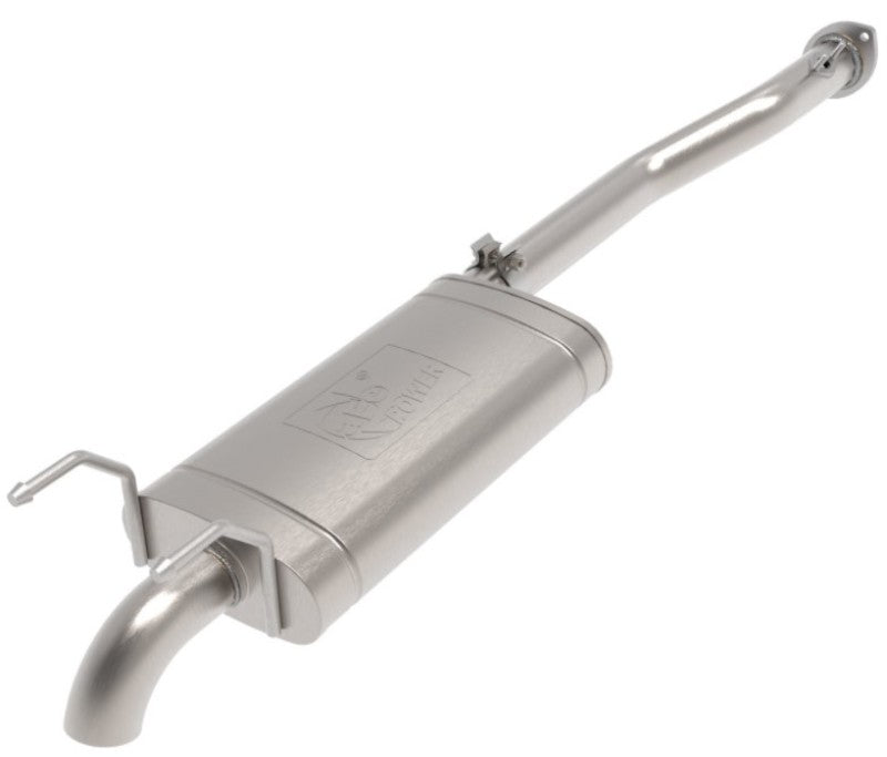 aFe 49-46049 ROCK BASHER 2.5in 409 SS Cat-Back Exhaust - 99-04 Toyota Tacoma L4-2.4L / V6-3.4L