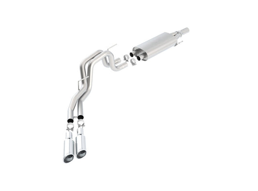 Borla 140383 10-14 Ford F-150 SVT Raptor 6.2L-8cyl SS Catback Exhaust