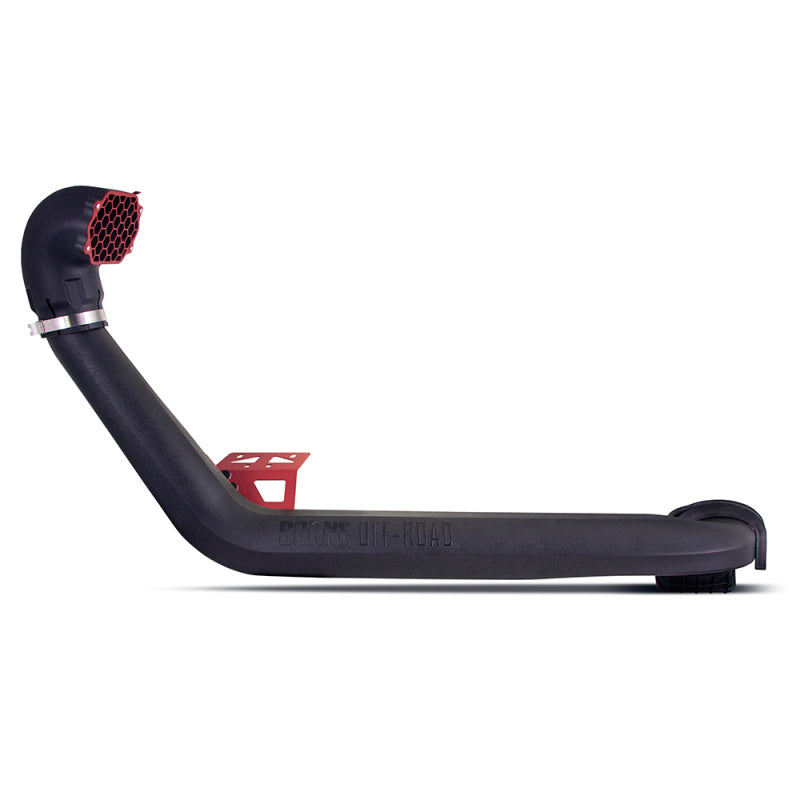 Mishimoto MMAI-JL-18NMWRD BORNE Off-Road 2018+ Jeep Wrangler JL Snorkel - Micro-Wrinkle Red