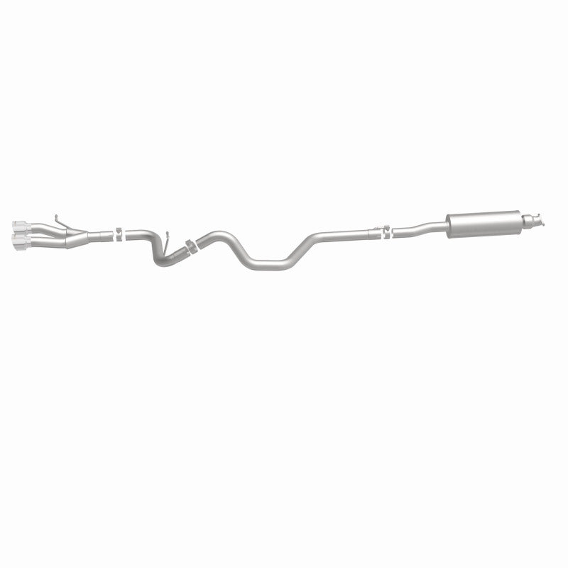 Magnaflow 15215 MagnaFlow 13 Hyundai Veloster 1.6L Turbo Dual Center Rear Exit Stainless Cat Back Perf Exhaust
