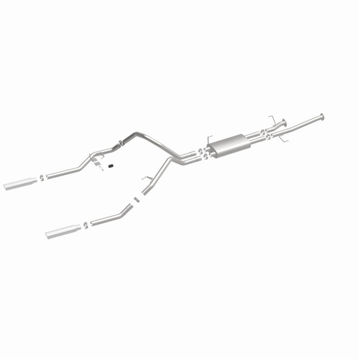 Magnaflow 15305 MagnaFlow 14 Toyota Tundra V8 4.6L/5.7L Stainless Cat Back Exhaust Dual Split Rear Exit