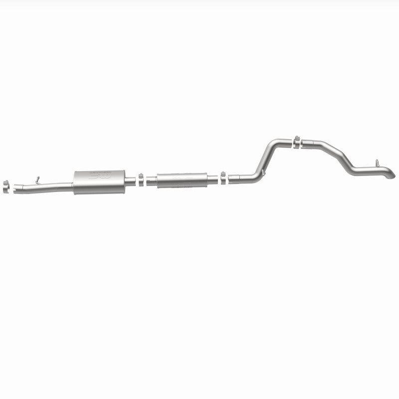Magnaflow 19539 MagnaFlow 12-18 Jeep Wrangler 2.5in Overland Series Cat-Back Exhaust