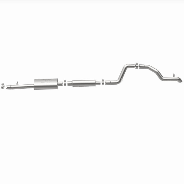 Magnaflow 19539 MagnaFlow 12-18 Jeep Wrangler 2.5in Overland Series Cat-Back Exhaust