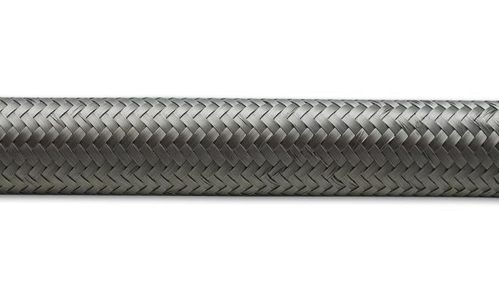 Vibrant 11924 -4 AN SS Braided Flex Hose (20 foot roll)
