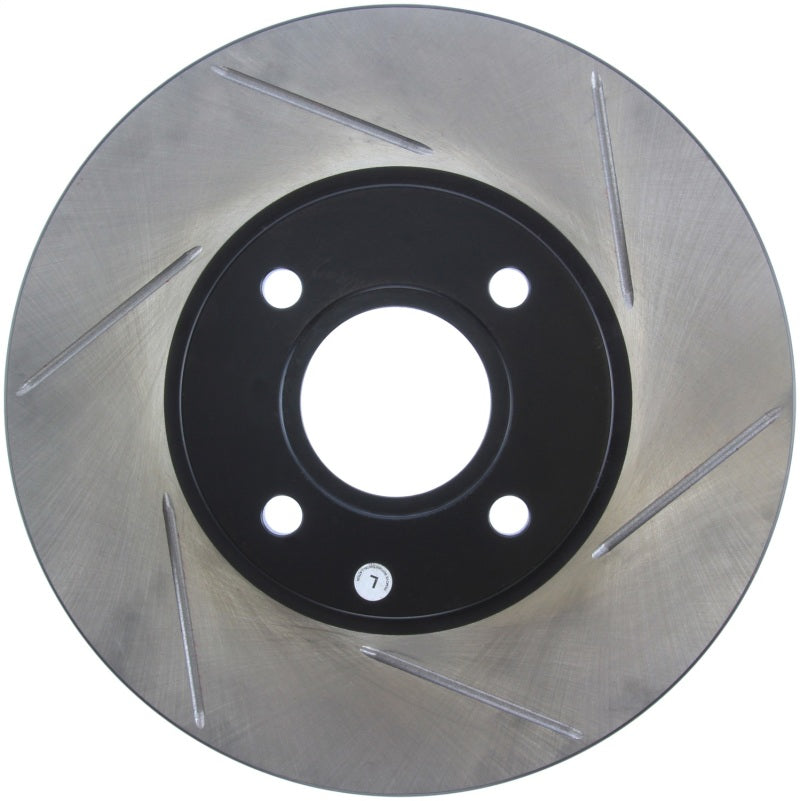 Stoptech 126.61110SL StopTech 2014 Ford Fiesta Left Front Disc Slotted Brake Rotor