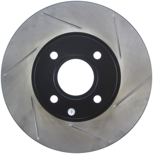 Stoptech 126.61110SL StopTech 2014 Ford Fiesta Left Front Disc Slotted Brake Rotor