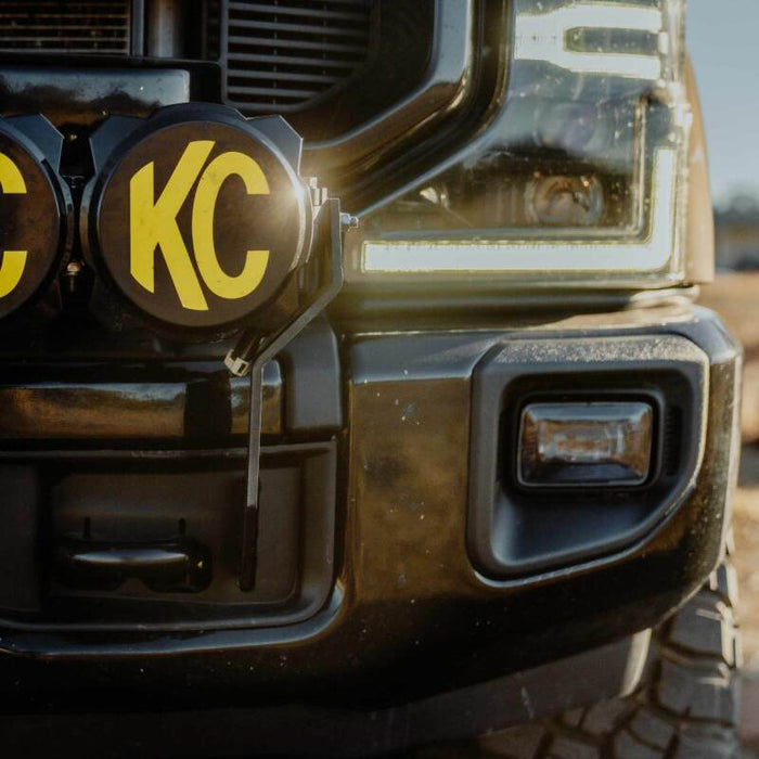 KC HiLiTES 91346 2017+ Ford Super Duty Gravity LED Pro6 7-Light Bar Kit - Front Bumper