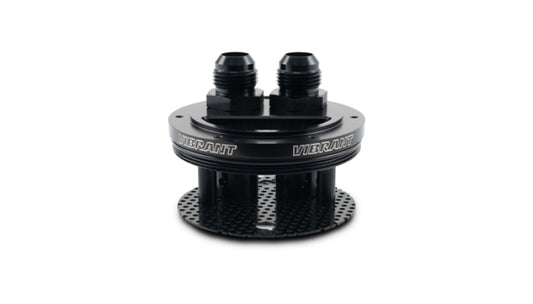 Vibrant 12786 2-Port Catch Can Lid Assembly