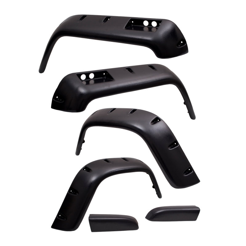 Rugged Ridge 11632.10 All Terrain Fender Flare Kit 87-95 Jeep Wrangler YJ
