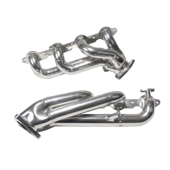 BBK 40050 99-04 GM Truck SUV 4.8 5.3 Shorty Tuned Length Exhaust Headers - 1-3/4 Silver Ceramic