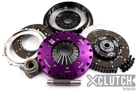 XCLUTCH XKFD23648-2A XClutch 05-07 Volvo S40 T5 2.5L 9in Twin Sprung Organic Clutch Kit