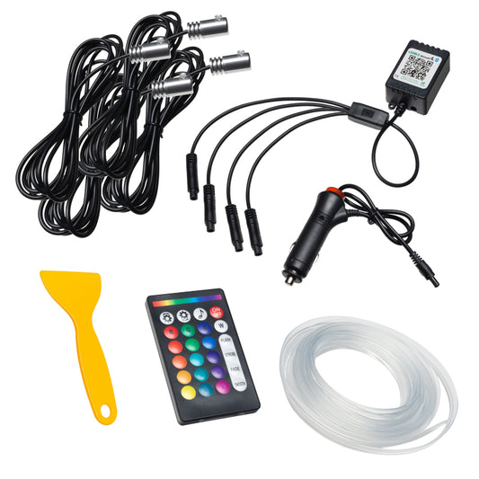 ORACLE Lighting 4233-333-4 Oracle Fiber Optic LED Interior Kit - ColorSHIFT (4PCS) - ColorSHIFT