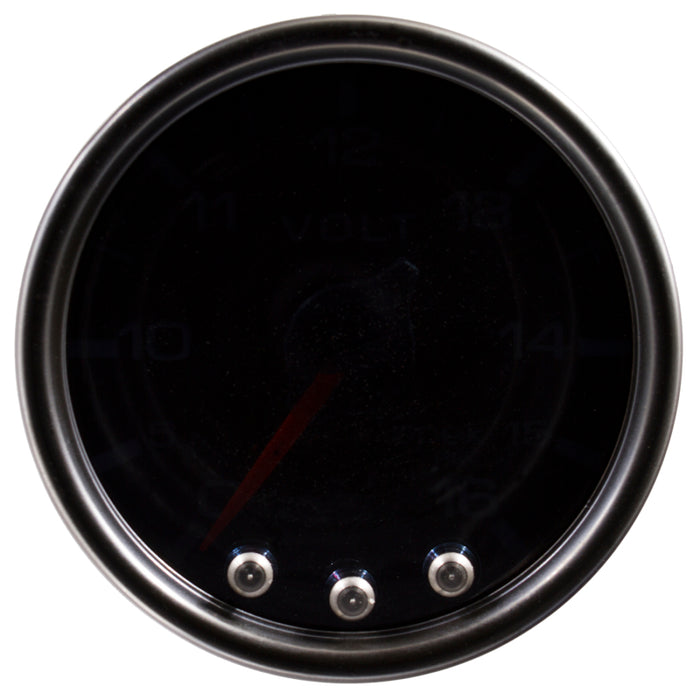 Autometer ATMP34452 Spek-Pro Voltmeter Gauge 0-16 Volt 2-1/16