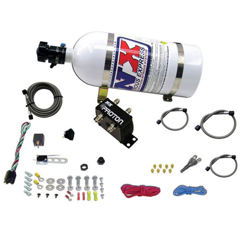 Nitrous Express 20421-10 Proton Plus Nitrous Kit w/10lb Bottle