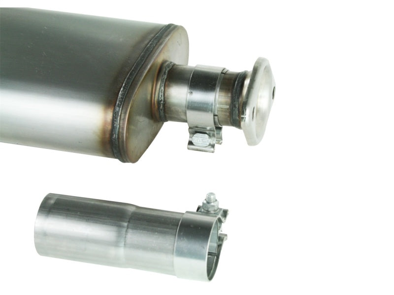 aFe 49-46223 MACHForce XP Exhausts Cat-Back SS-409 EXH Jeep Wrangler TJ 97-06 I6-4.0L HT - 2.5 In.