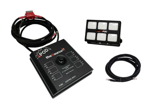 SPOD 873175 Spod 07-18 Wrangler JK SourceLT w/ Mini6 for Jeep