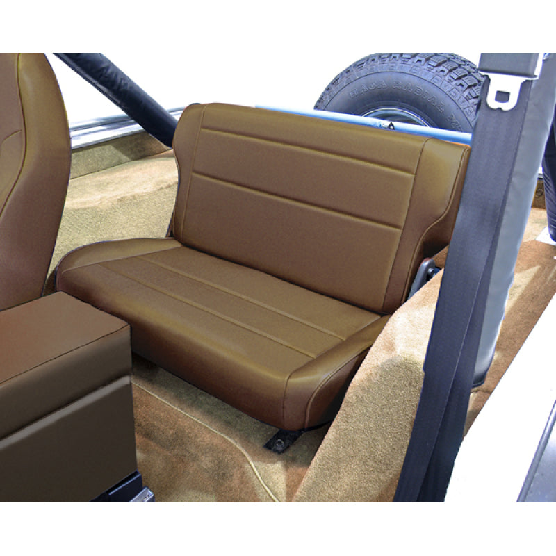 Rugged Ridge 13462.37 Fold & Tumble Rear Seat Spice 76-95 Jeep CJ / Jeep Wrangler
