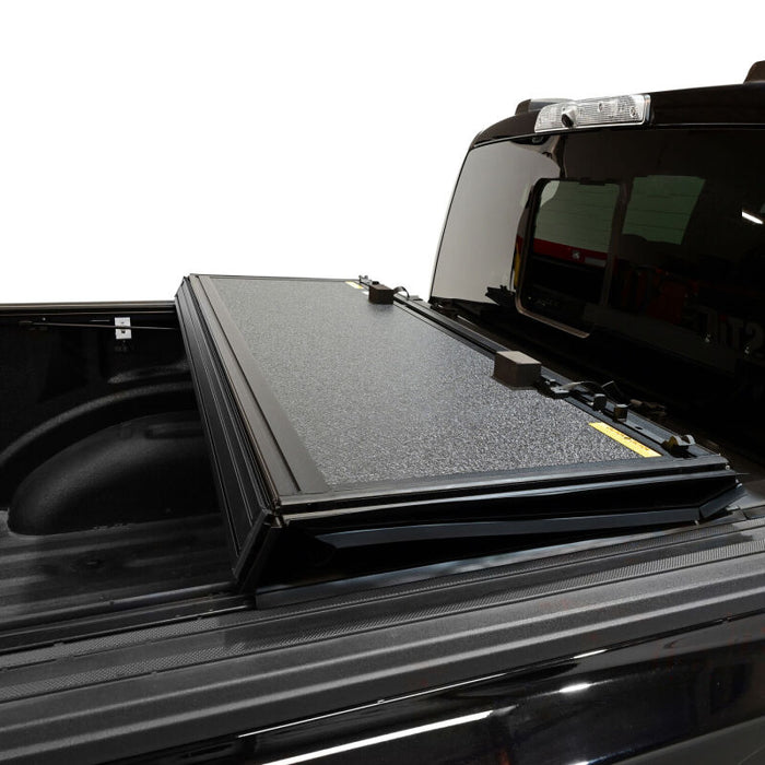 Westin 19-46355 15-25 Ford F-150 5ft. 7in. Bed Hard Tri-Fold Tonneau Cover - Black