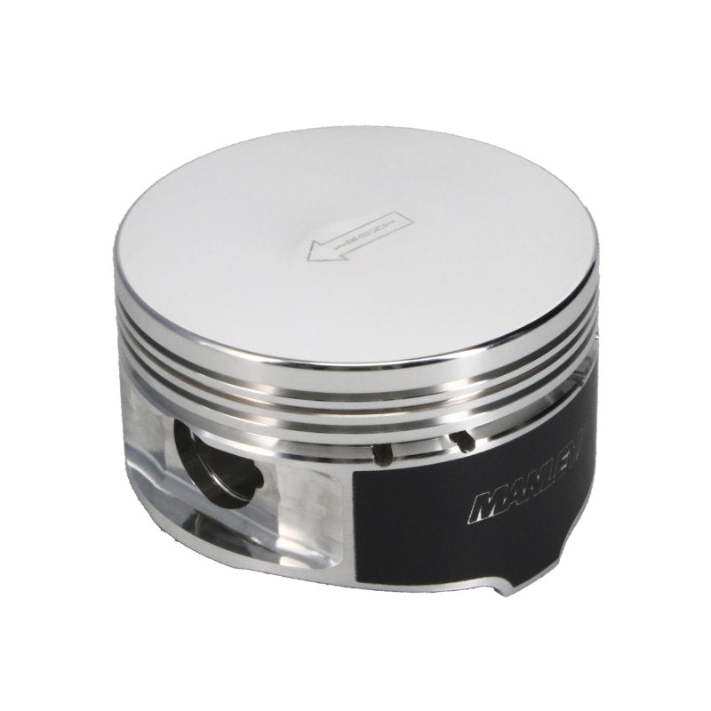Manley Performance 594020C-8 Manley Ford 4.6L/5.4L (3Valve) Flat Top Forged Aluminum 3.572in Bore 0cc Dome Piston Set