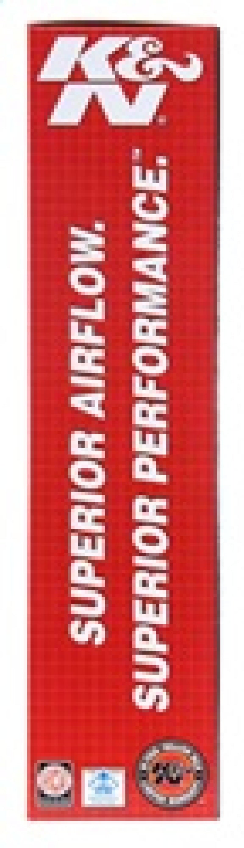 K&N Engineering 33-2488 K&N Replacement Air Filter for 11-14 BMW M5/M6 4.4L V8 / 2015 M4/M3 3.0L I6 (2 per box)