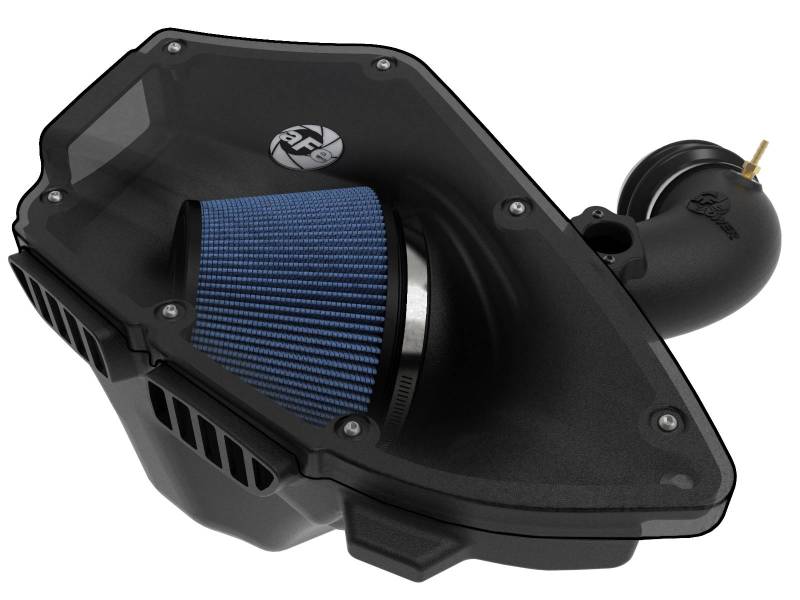aFe 54-81012-B MagnumForce Stage 2 Si Intake System Pro 5 R Black 06-12 BMW 3 Series E9x L6 3.0L Non-Turbo