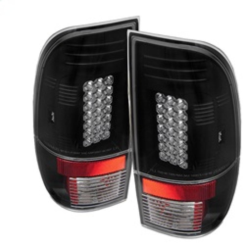 SPYDER 5003461 Spyder Ford F150 side 97-03/F250/350/450 Super Duty 99-07 LED Tail Lights Blk ALT-YD-FF15097-LED-BK