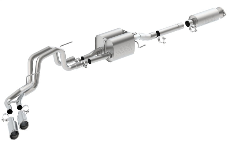 Borla 140404 10-12 Ford F-150 Raptor 6.2L V8 2/4WD AT Touring SS Catback Exhaust
