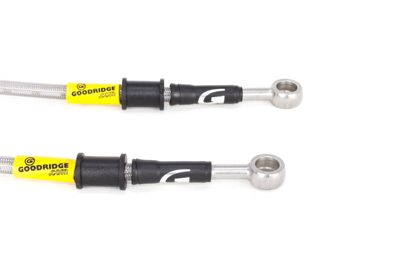 Goodridge 20040 17-20 Honda Civic Si (Si Model Only) Stainless Steel Brake Line Kit
