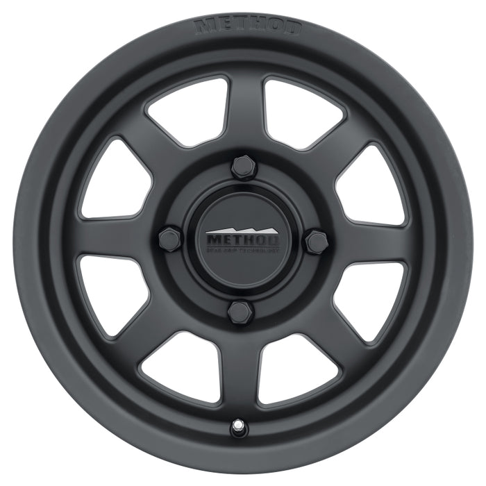 Method Wheels MR41047047543 Method MR410 14x7 4+3/+13mm Offset 4x136 106.25mm CB Matte Black Wheel