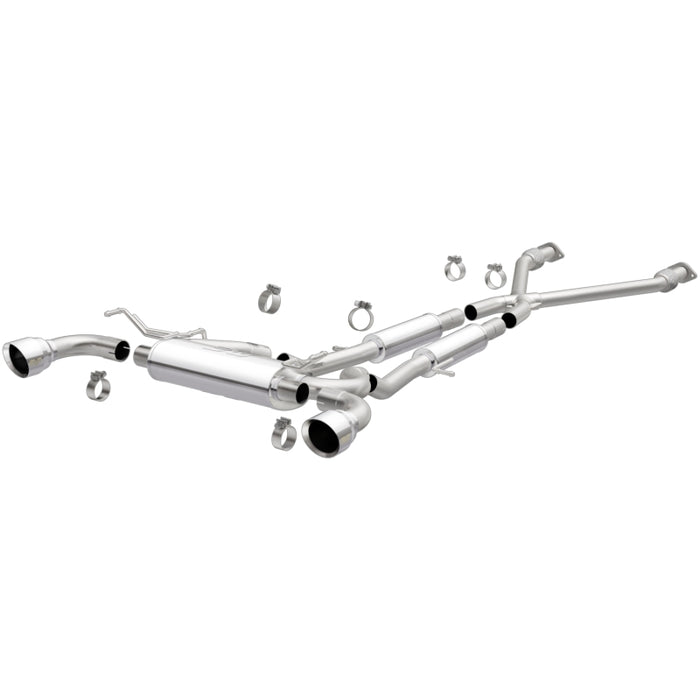 Magnaflow 19135 MagnaFlow Cat-Back 09-17 Nissan 370Z V6 3.7L Street Series SS 2.25in Dual Split Rear Exit Exhaust