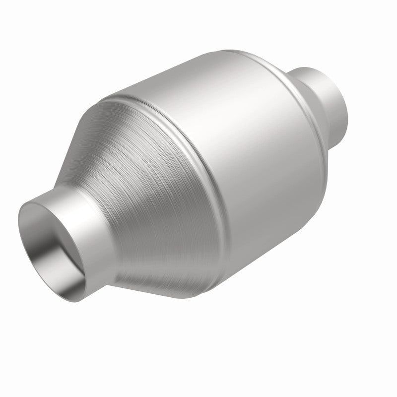 Magnaflow 51655 MagnaFlow Conv Univ 2.25in Inlet/Outlet Center/Center Round 3in Body L x 5in W x 8.75in Overall L