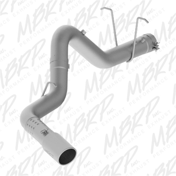 MBRP S6032AL 11 Chev/GMC 2500/3500 4in Filter Back Single Side Aluminum Exhaust System