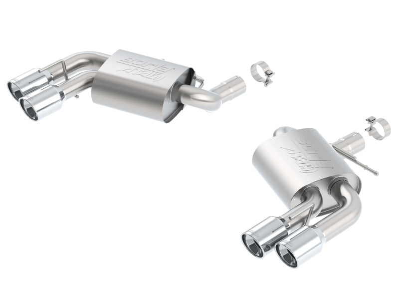 Borla 11921 16 Chevy Camaro 6.2L Atak Rear Section Exhaust w/o Dual Mode Valves