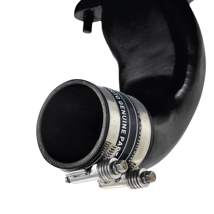 Mishimoto MMINT-BR27-21HKBKBK 21+ Ford Bronco 2.7L High Mount INT Kit BK Pipes BK Core