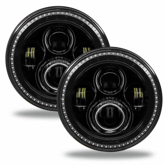 ORACLE Lighting 5769J-332 Oracle Jeep Wrangler JL/Gladiator JT 7in. High Powered LED Headlights (Pair) - Dynamic
